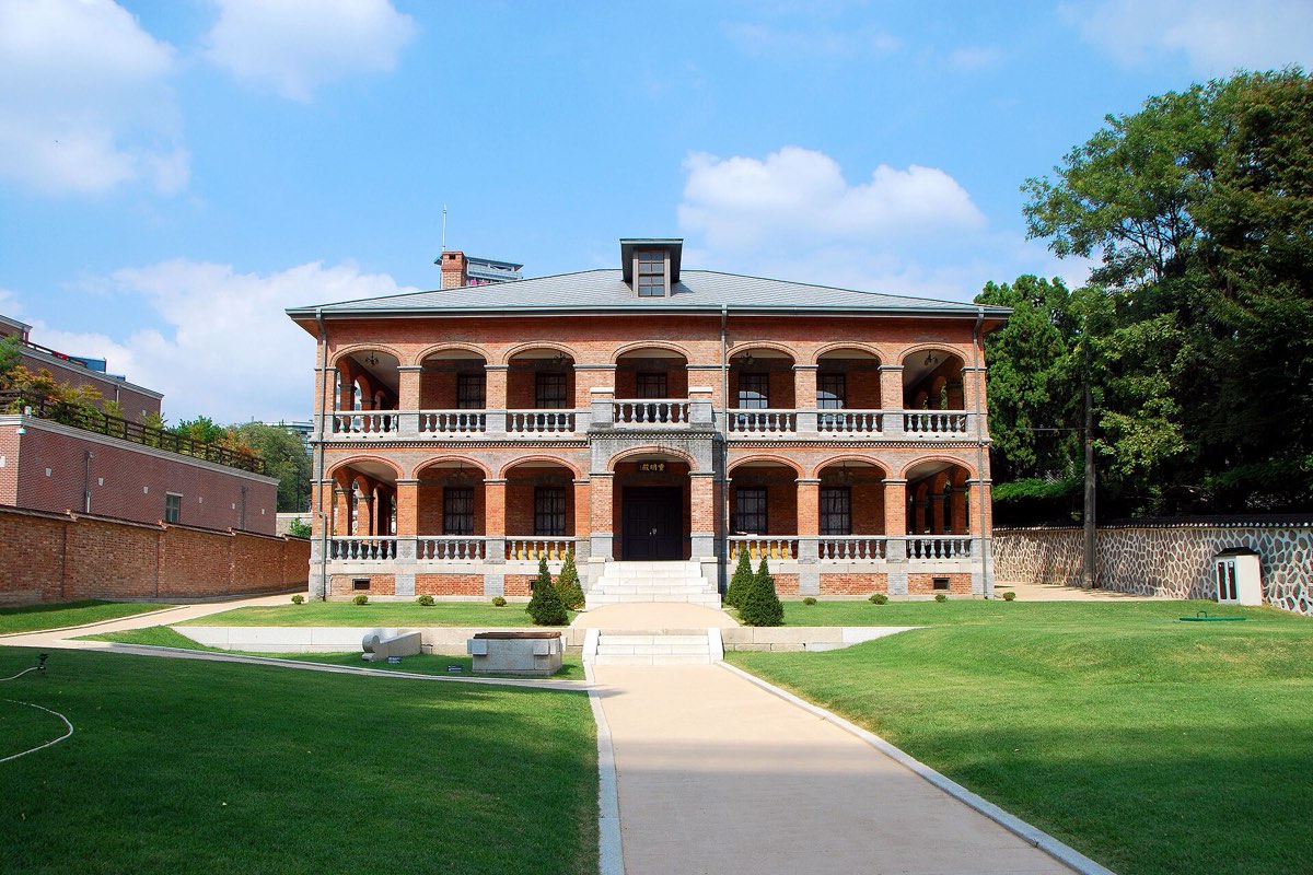 Jungmyeongjeon in Jeong-dong, the former imperial library where the 1905 treaty was signed, after restoration.